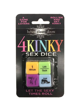 Behind Closed Doors - 4 Kinky Sex Dice- Sex Game