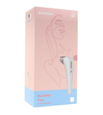 Satisfyer Number Two Air Pulse Stimulator In White