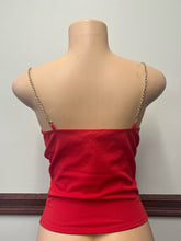 Red Hottie Chain Tank Top Available in Size M
