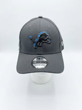 Detroit Lions New Era 39THIRTY Charcoal Grey Stretch-Fit Hat