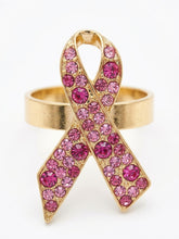 Pink Ribbon Breast Cancer Awareness Ring