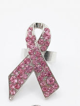 Pink Ribbon Breast Cancer Awareness Ring