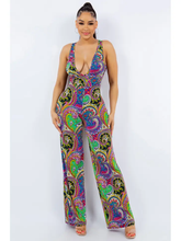 V-Neck Jumpsuit Available in Sizes S-L