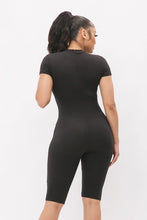 Snatched & Shredded Cut-Out Romper / Short Jumpsuit Available in Sizes S-XL (Lots of Stretch)