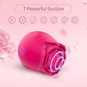 Rose Sucking Vibrator