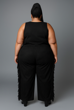 Two-Piece Suede Western Vest & Pants Set Available in Sizes 1X-3X