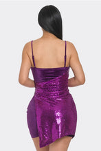 Mini Cocktail Sequin and Suede Dress Available in Sizes S-L
