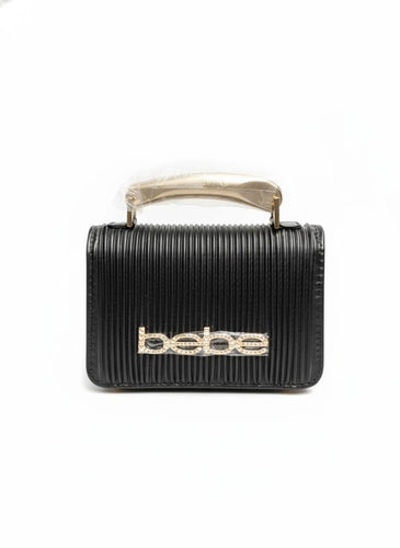BEBE Black Luxury Mini Handbag