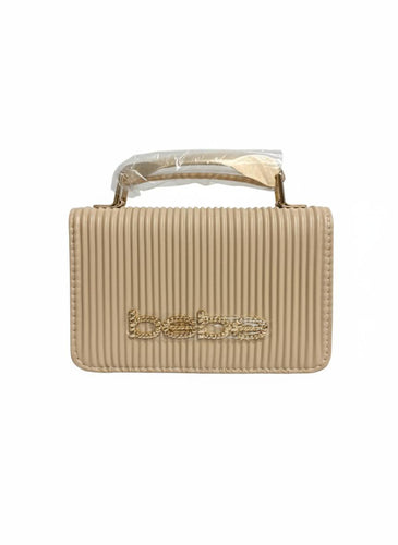 BEBE Tan Luxury Mini Handbag