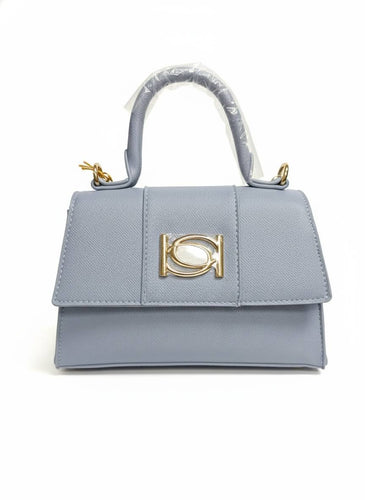 BEBE Mini Structured Handbag Light Blue