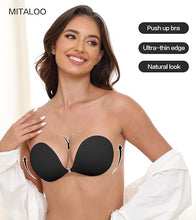 Adhesive Bra Invisible Sticky Strapless Push up Backless Reusable Size B
