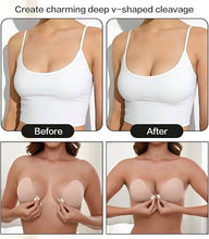 Adhesive Bra Invisible Sticky Strapless Push up Backless Reusable Size B