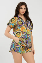 The Medici Printed Short Set Available in Sizes S-XL