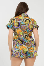 The Medici Printed Short Set Available in Sizes S-XL