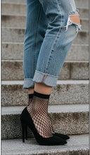 Fishnet Mesh Lace Ankle Socks