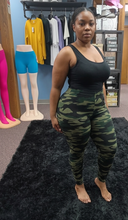 Classic Army Fatigue Camo Leggings Available in Sizes M-XL