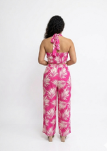 The Tropical Escape Halter & Wide-Leg Set Available in Size S