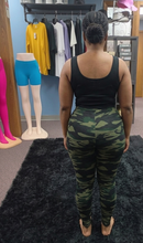 Classic Army Fatigue Camo Leggings Available in Sizes M-XL