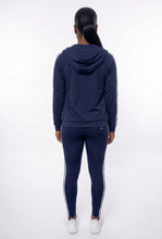 3-Piece Sporty Set Tank Top, Jacket & Pants Sizes S-XL Blue Only