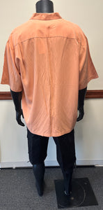 Peach Silk Dress Shirt Available in Size 2X