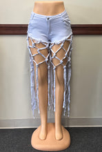 White Denim w/ Knotted Tassels Available in Sizes S-2X