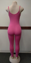 Fuchsia Spaghetti Strap Romper (Lots of stretch) Available in Sizes S-L