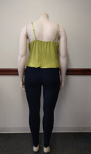 Lime Green Satin Tank Top Available in Sizes 1X-3X (Lots of Stretch)