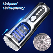 Automatic Telescopic Thrusting Rotating Sucking Masturbator