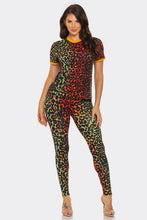 Cheetah Top and Legging Set Available in sizes S-L