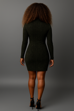 Gold & Black Glitter Sweater Dress (Lots of Stretch) Available in Sizes 2X