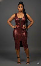 Red & Black Out on The Town Elegant Dress Available in Size M