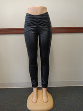 Black Faux Leather Pants Available in Size S