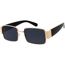 Boss Man Retro Statement Sunglasses Available in Colors Gold, Black & Sliver
